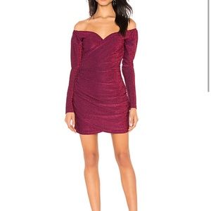 By the way Mabel off shoulder dress XXS NWT